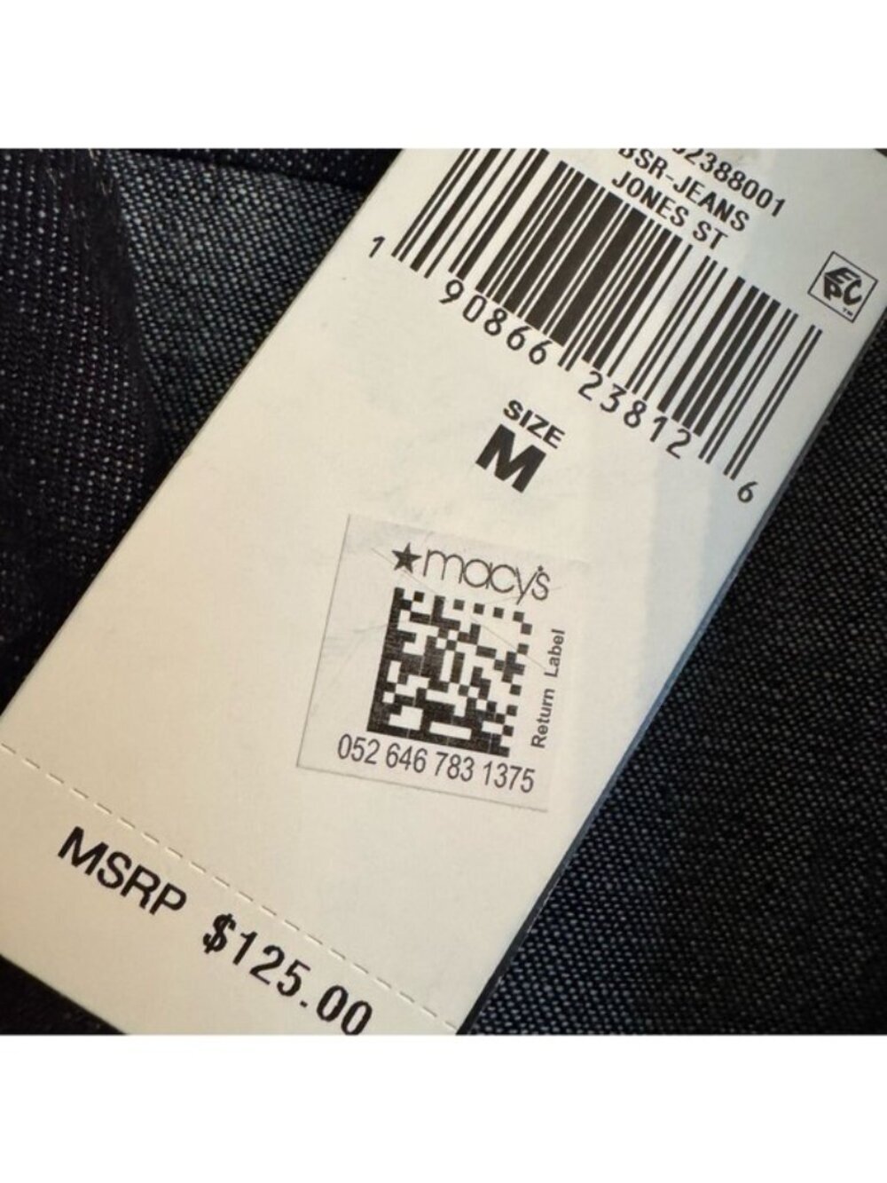 NWT Lauren Ralph Lauren Denim Shirt Dress Dark Navy Jones Street Wash Size M - Picture 10 of 14